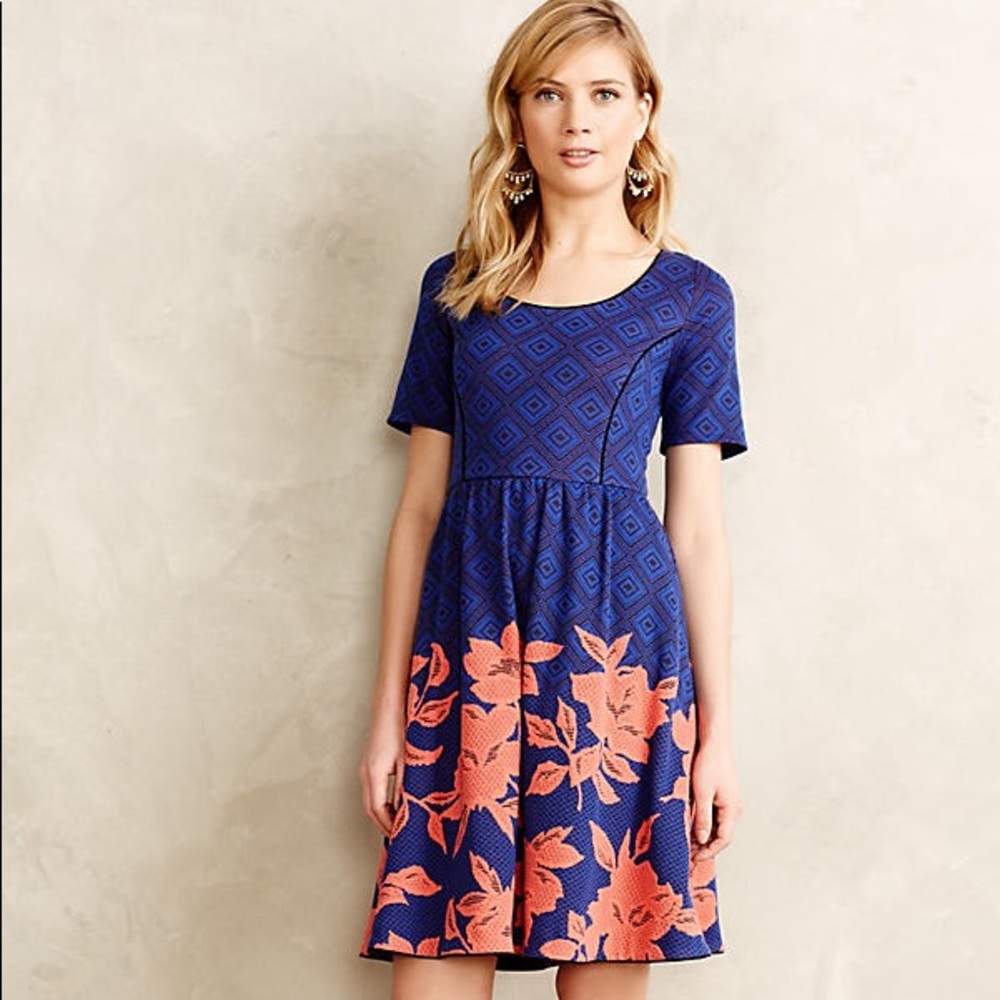 Gorgeous Blue Anthropologie Dress size XS